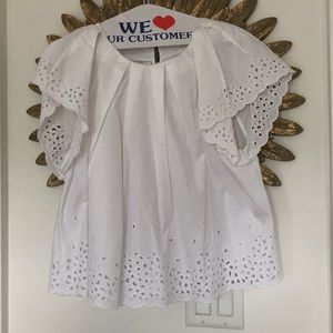 Wilfred Eyelet Blouse